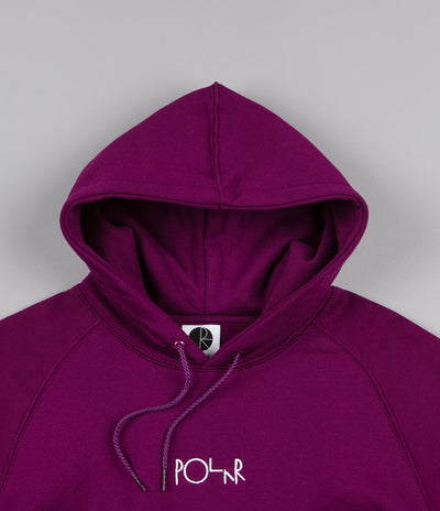 Polar Default Hooded Sweatshirt - Deep Prune