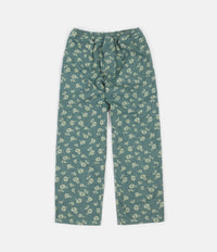 Polar Denim Surf Pants - Green Floral