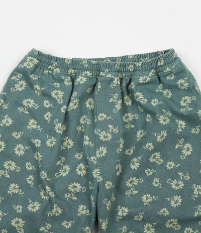 Polar Denim Surf Pants - Green Floral