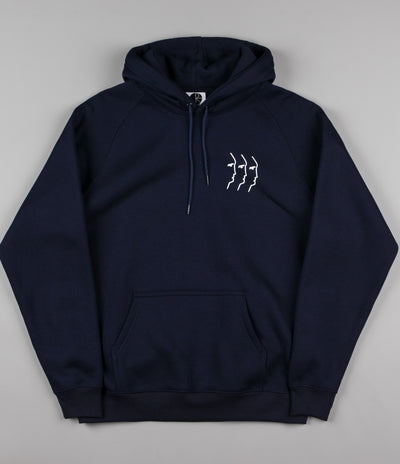 Polar Doodle Hooded Sweatshirt - Navy