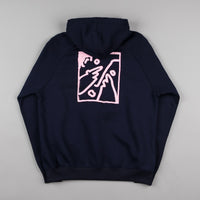 Polar Doodle Hooded Sweatshirt - Navy thumbnail