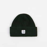 Polar Double Fold Merino Beanie - Hunter Green thumbnail