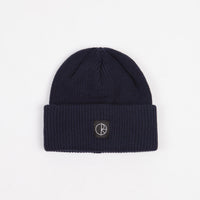 Polar Double Fold Merino Beanie - Navy thumbnail