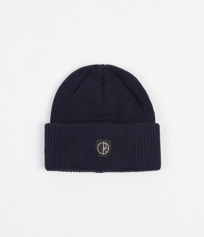 Polar Double Fold Merino Beanie - Navy