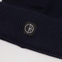 Polar Double Fold Merino Beanie - Navy thumbnail