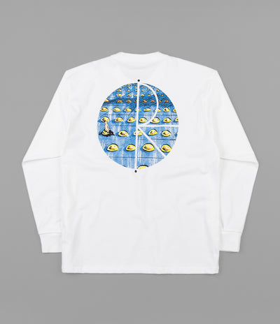 Polar Dragons Nest Fill Logo Long Sleeve T-Shirt - White