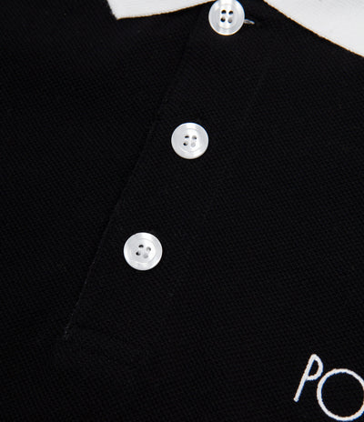 Polar Duo Pique Polo Shirt - Black