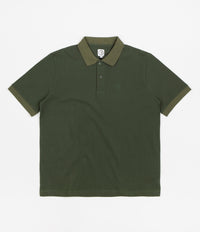 Polar Duo Polo Shirt - Dark Olive | Flatspot
