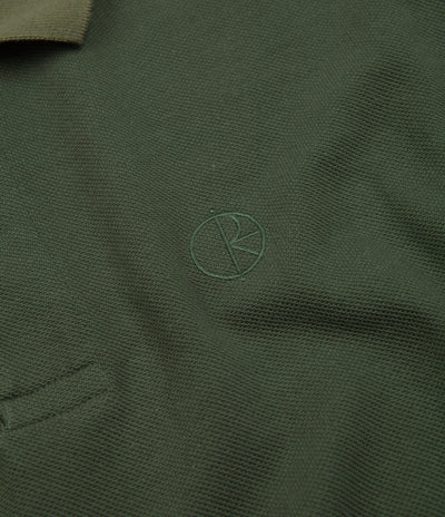 Polar Duo Polo Shirt in Dark Olive