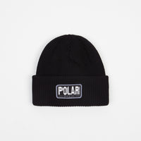 Polar Earthquake Merino Beanie - Black thumbnail