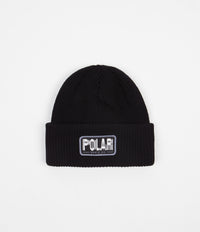 Polar Earthquake Merino Beanie - Black