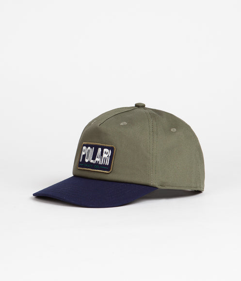 Polar Earthquake Patch Cap - Uniform Green
