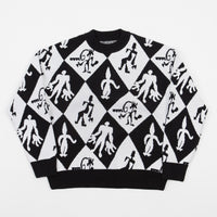 Polar Emile Knit Sweatshirt - Black thumbnail