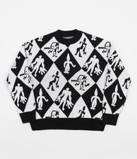 Polar Emile Knit Sweatshirt - Black