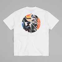 Polar Facescape Fill Logo T-Shirt - White thumbnail