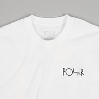 Polar Facescape Fill Logo T-Shirt - White thumbnail