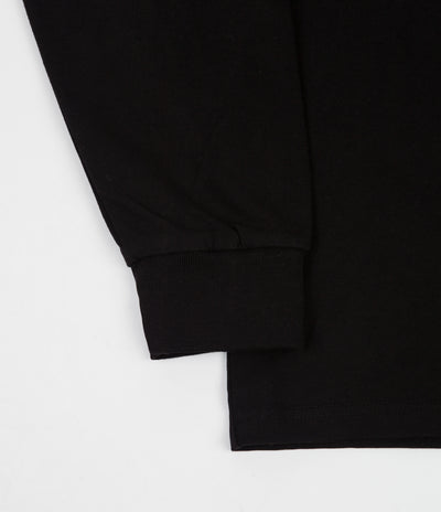 Polar Facescape Long Sleeve T-Shirt - Black
