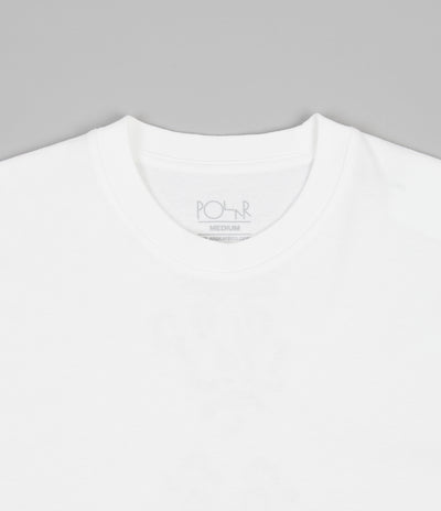 Polar Facescape Long Sleeve T-Shirt - White