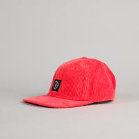 Polar Fat Corduroy Cap - Dusty Red thumbnail
