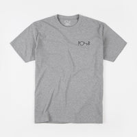 Polar Fill Logo T-Shirt - Heather Grey / Green thumbnail