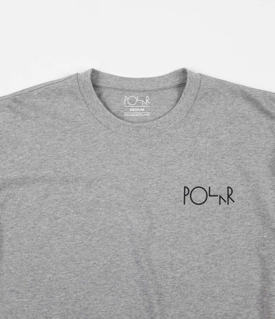 Polar Fill Logo T-Shirt - Heather Grey / Green