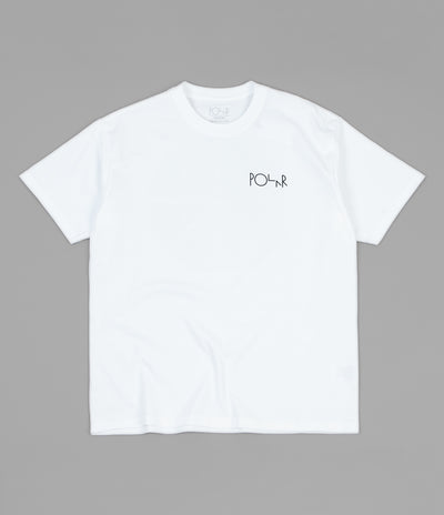 Polar Fill Logo T-Shirt - White