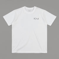 Polar Fill Logo T-Shirt - White / Blue thumbnail
