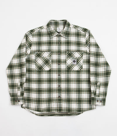 Polar Flannel Shirt - Dark Olive