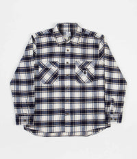 Polar Flannel Shirt - Navy