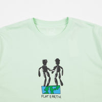 Polar Flat Earth T-Shirt - Pastel Green thumbnail