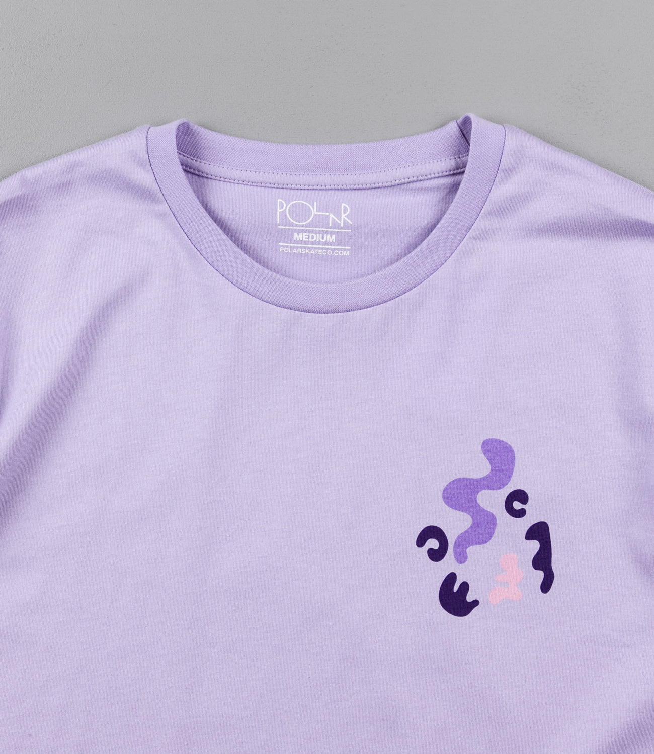 Polar Freak Face T-Shirt - Lavender | Flatspot