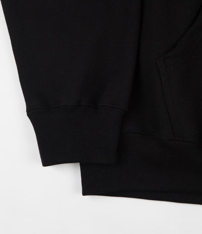 Polar Garden Fill Logo Hoodie - Black