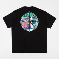 Polar Garden Fill Logo T-Shirt - Black thumbnail