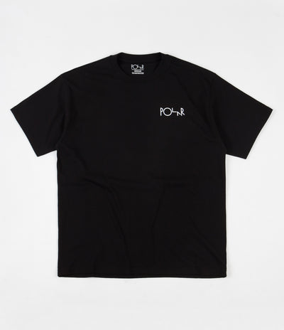 Polar Garden Fill Logo T-Shirt - Black