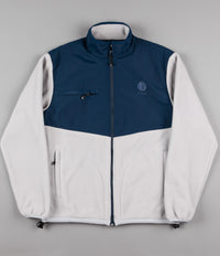 Polar Halberg Fleece Jacket - Blue / Grey