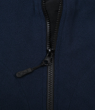 Polar Halberg Fleece Vest - Black / Obsidian Blue