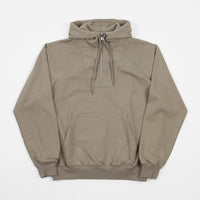 Polar Half Zip Hoodie - Warm Grey thumbnail