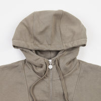 Polar Half Zip Hoodie - Warm Grey thumbnail