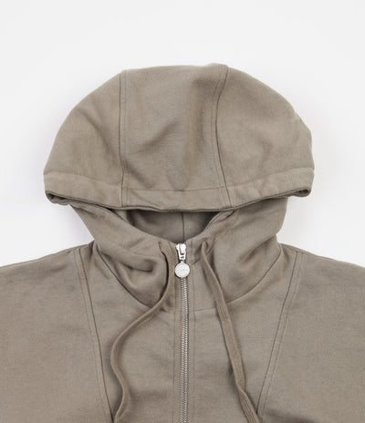 Polar Half Zip Hoodie - Warm Grey