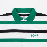 Polar Halls Rugby Shirt - White / Green / Black thumbnail