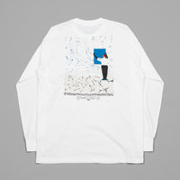 Polar Hanging A Painting Long Sleeve T-Shirt - White thumbnail