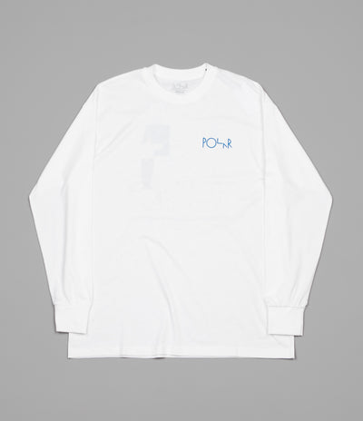 Polar Hanging A Painting Long Sleeve T-Shirt - White