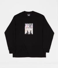 Polar Happy Sad Around The World Long Sleeve T-Shirt - Black