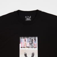 Polar Happy Sad Around The World Long Sleeve T-Shirt - Black thumbnail