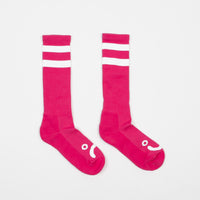 Polar Happy Sad Classic Sock - Hot Pink thumbnail