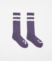 Polar Happy Sad Classic Socks - Lilac