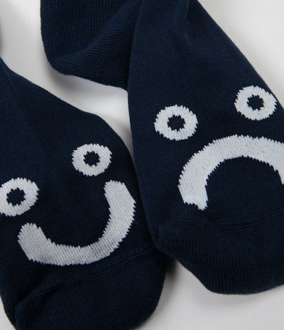 Polar Happy Sad Classic Socks - Navy