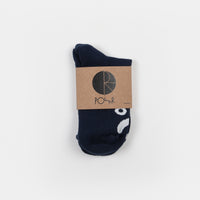 Polar Happy Sad Classic Socks - Navy thumbnail