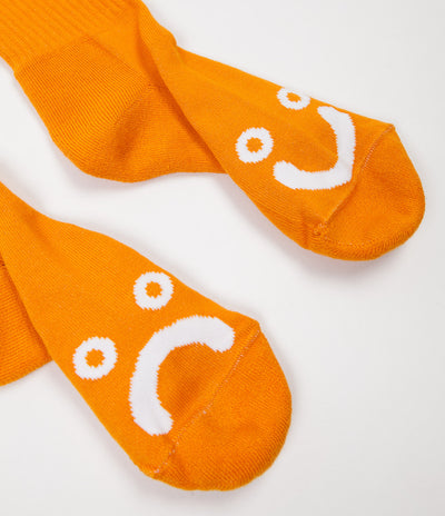 Polar Happy Sad Classic Socks - Orange