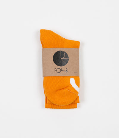 Polar Happy Sad Classic Socks - Orange